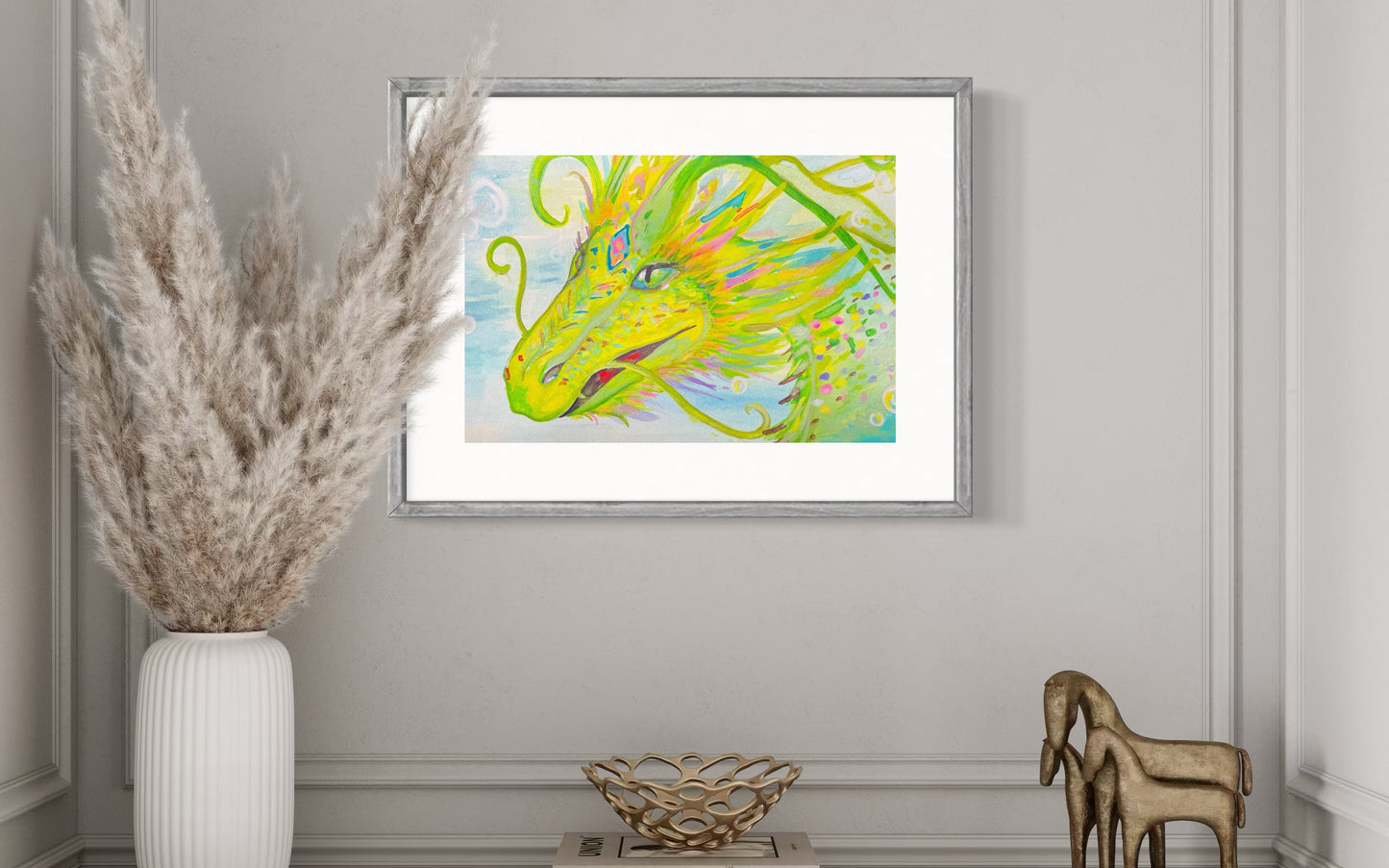 Celestial Bloom Dragon π